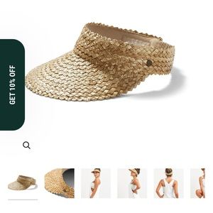 Hemlock Capri Visor in Honeycomb